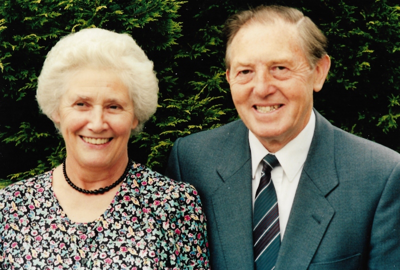 Donald Cranefield and wife Gla