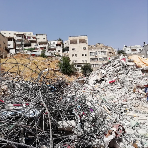 Demolished home East Jerusalem