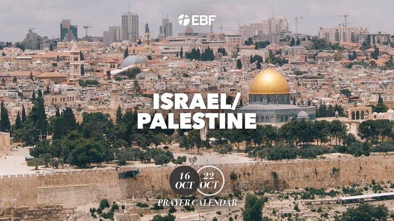 Israel Palestine prayer EBF