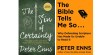 Peter Enns: The Bible tells me so and The Sin of Certainty 