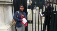 Downing Street invite for centre manager