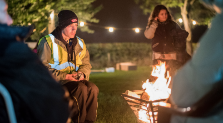Sleep out highlights homelessness rise