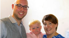Pershore welcomes James and Lydia 